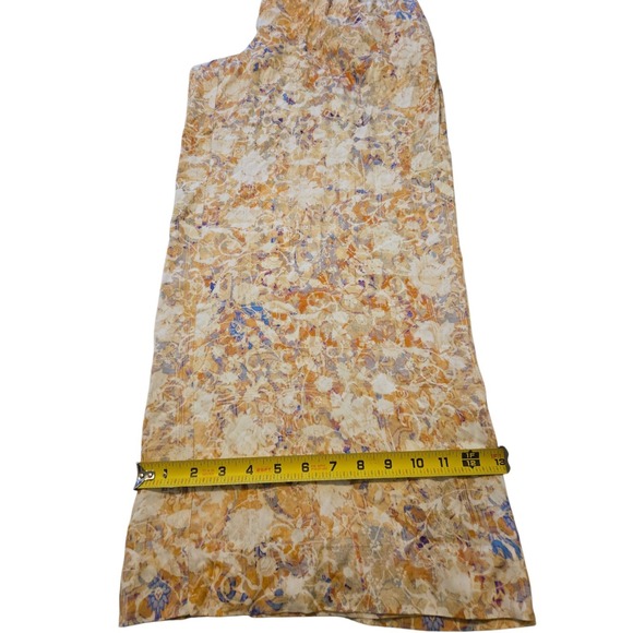 Womens Peruvian Connection 100% Viscose Wide-Leg Floral Soft  Elastic Pants EUC‎ - Picture 9 of 15